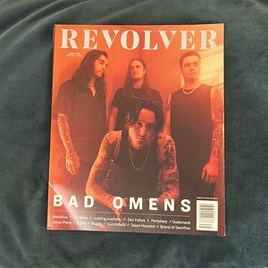Revolver Bad Omens issue out of print spring 2023 - issue #163